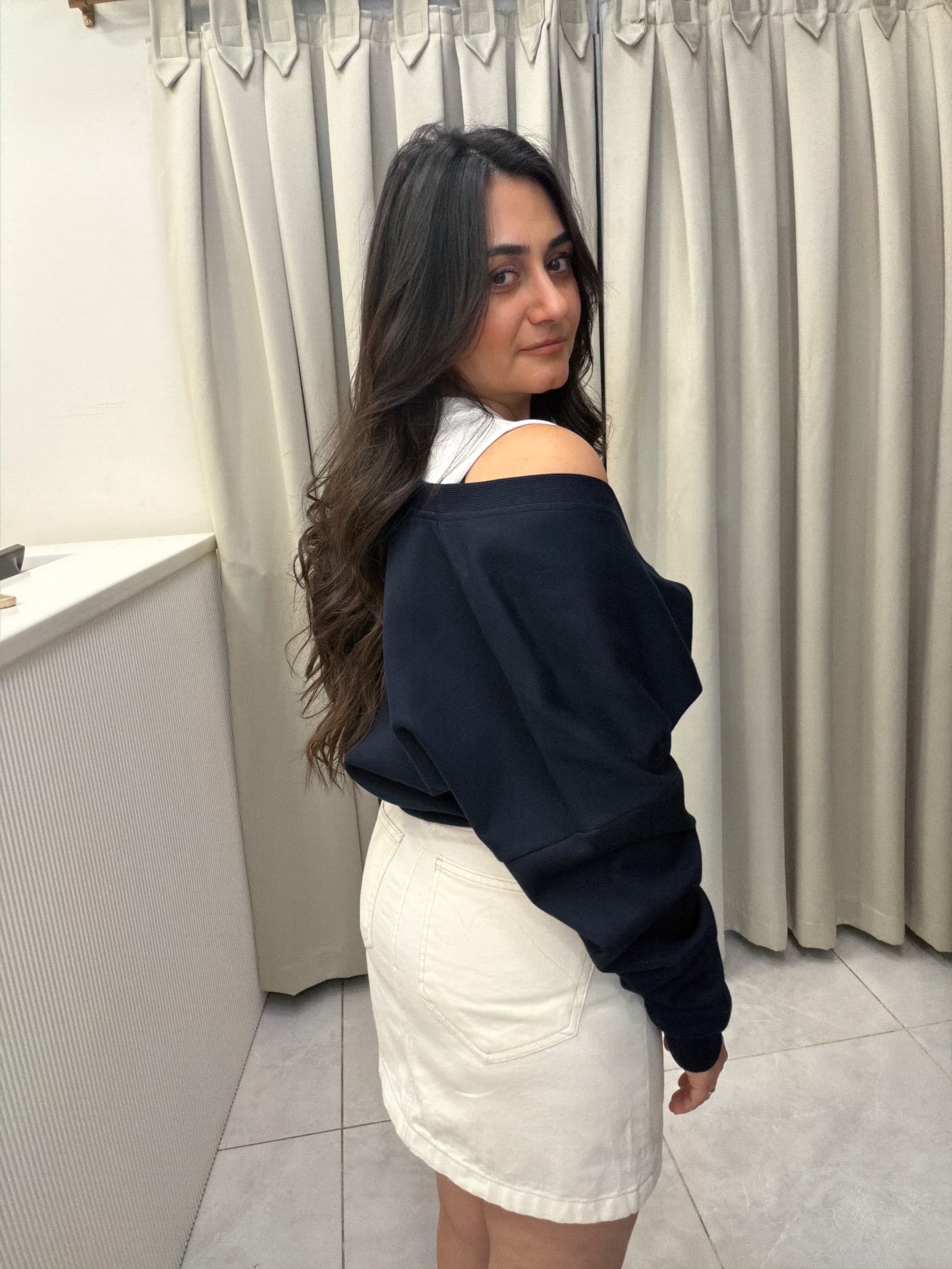 KRUVAZE LACİVERT SWEATSHİRT