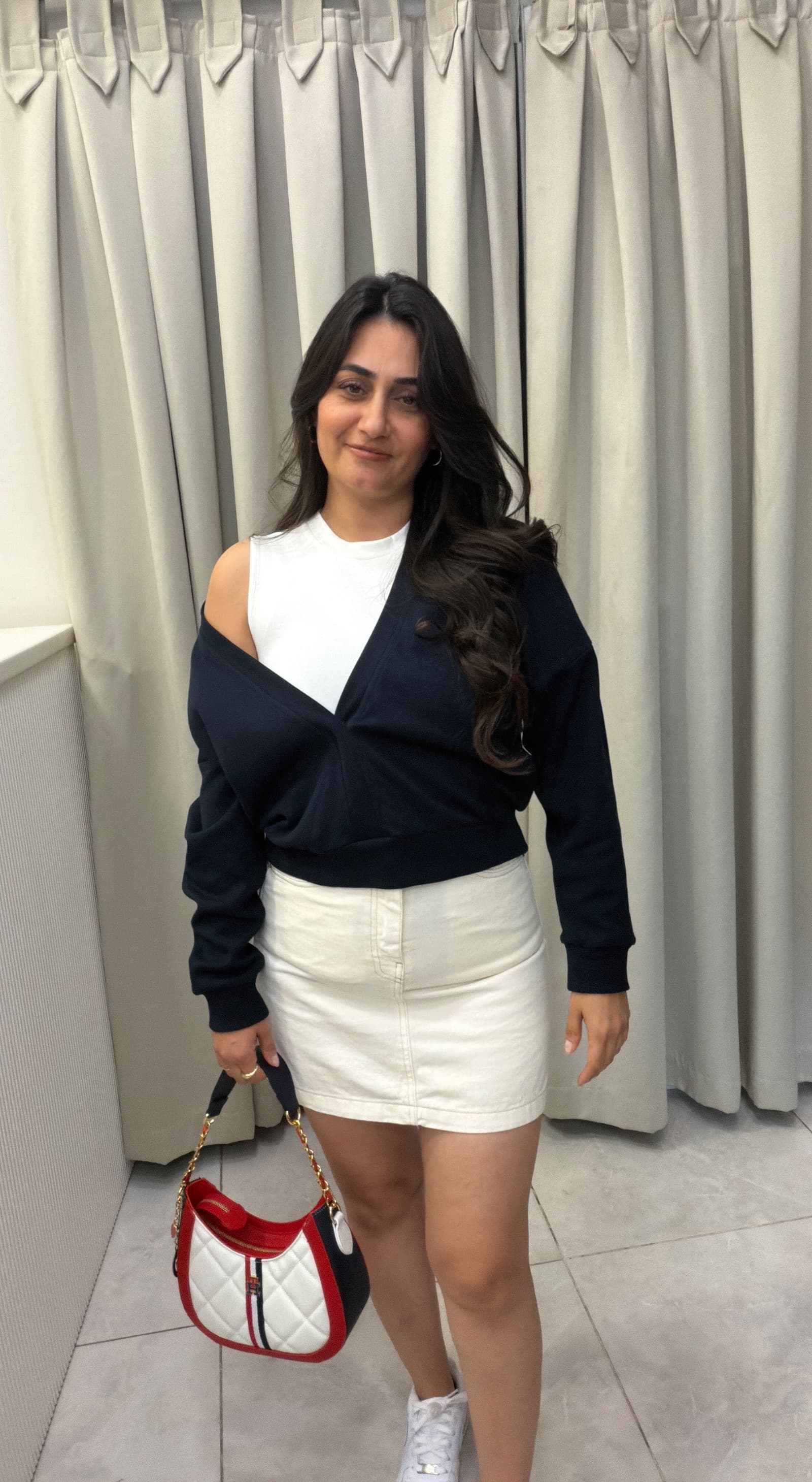 KRUVAZE LACİVERT SWEATSHİRT